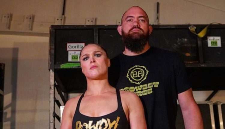 Ronda Rousey and her husband Travis Browne welcome their first child -