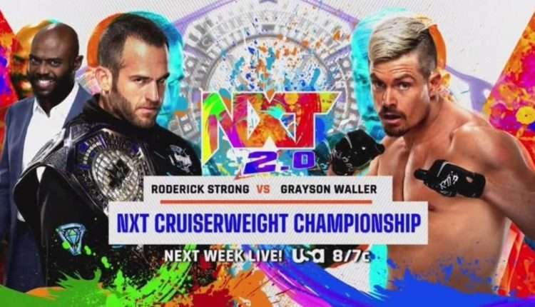 New matches announced for next week's NXT