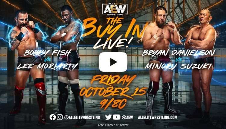 AEW The Buy In on YouTube and Rampage Quick Results