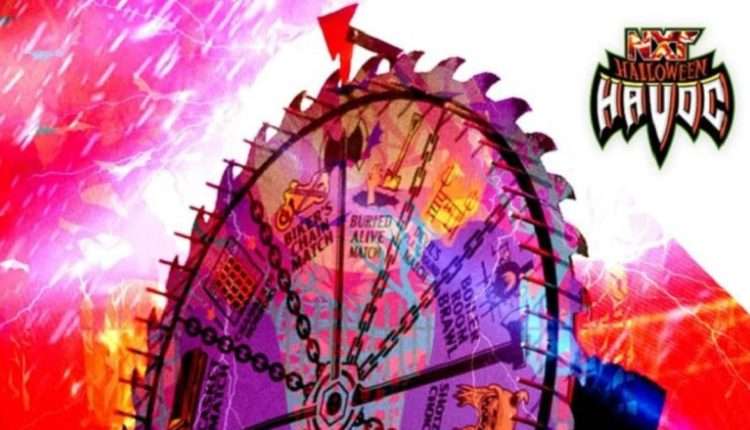"Spin The Wheel, Make The Deal" Match set for NXT Halloween Havoc