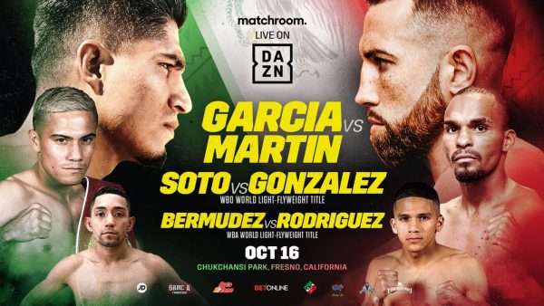 Watch Boxing: Garcia vs Martin 10/16/2021 Full Show Online Free