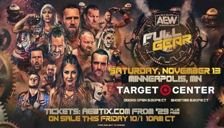 AEW Full Gear Results November 13