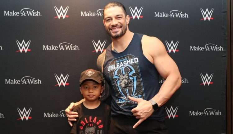 Make-A-Wish names WWE Superstar Roman Reigns a recipient of the 2021 Chris Greicius Celebrity Award -