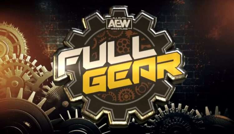 Updated card for AEW Full Gear PPV