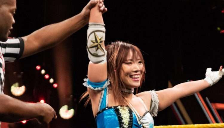 Kairi Sane is a free agent as her WWE contract expires
