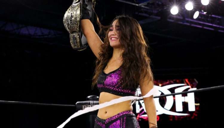 ROH Women of Honor World Champion Rok-C gets a WWE tryout