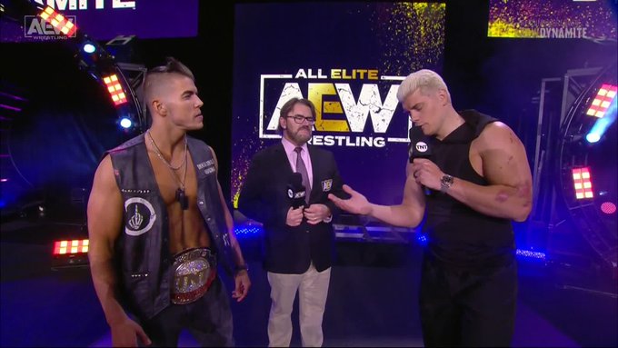 TNT Title Match Christmas night episode of Rampage