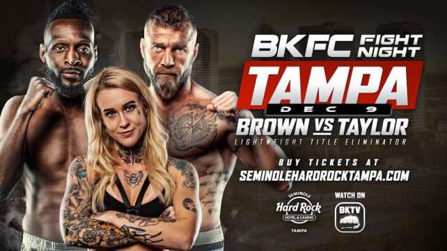 Watch BKFC Fight Night Tampa 12/9/2021 Full Show Online Free