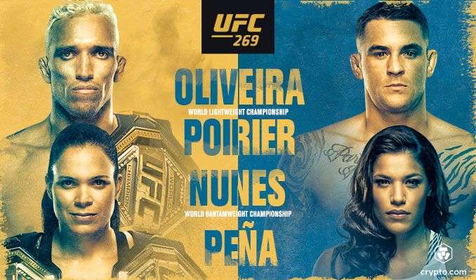 Watch UFC 269: Oliveira vs. Poirier 12/11/2021 PPV Full Show Online Free