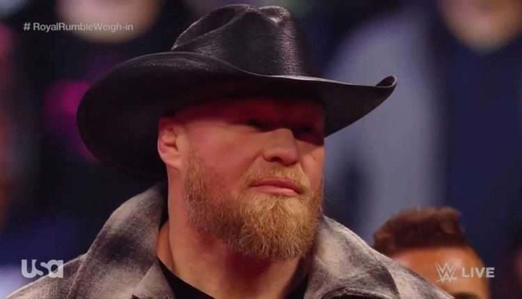 Brock Lesnar is being advertised for this Monday's WWE Raw