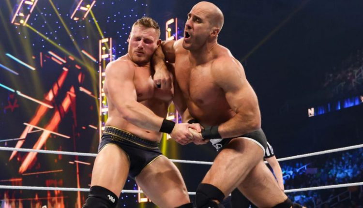 Ridge Holland's broken nose from Saturday's WWE Day 1 Kickoff Show -