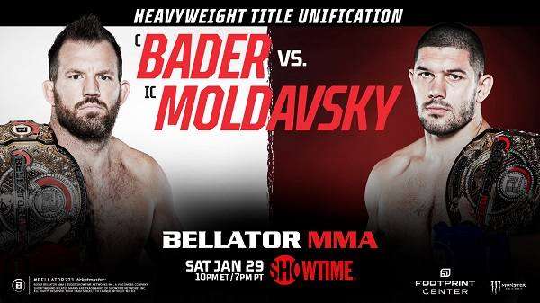 Watch Bellator 273: Bader vs. Moldavsky 1/29/2022 Full Show Online Free