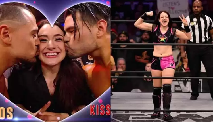 Indie Wrestler Kayla Sparks appears on WWE SmackDown and AEW Rampage on the same night