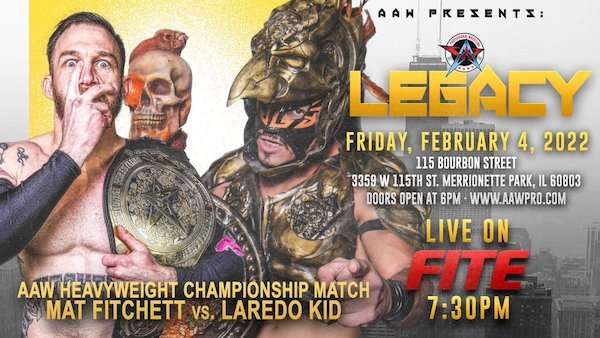 Watch AAW Pro Wrestling Legacy 2/5/2022 Full Show Online Free