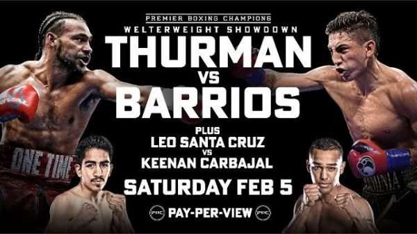 Watch Boxing: Thurman vs Barrios 2/5/2022 PPV Full Show Online Free