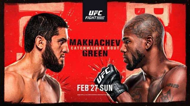 Watch UFC Fight Night 202: Makhachev vs. Green 2/26/2022 Full Show Online Free