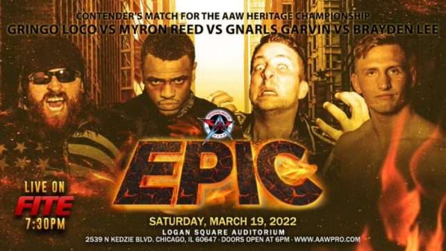 Watch AAW Pro Wrestling: Epic 3/19/2022 Full Show Online Free