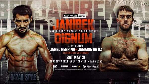 Watch Boxing: Janibek Alimkhanuly vs. Danny Dignum 5/21/2022 Full Show Online Free