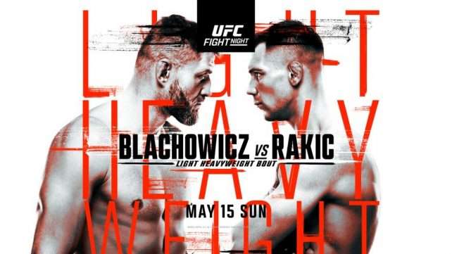 Watch UFC Fight Night: Błachowicz vs Rakić 5/14/2022 Full Show Online Free
