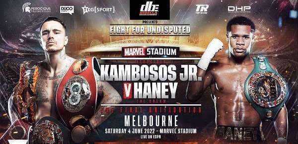 Watch Boxing: Kambosos Jr. vs. Haney 6/4/2022 Full Show Online Free