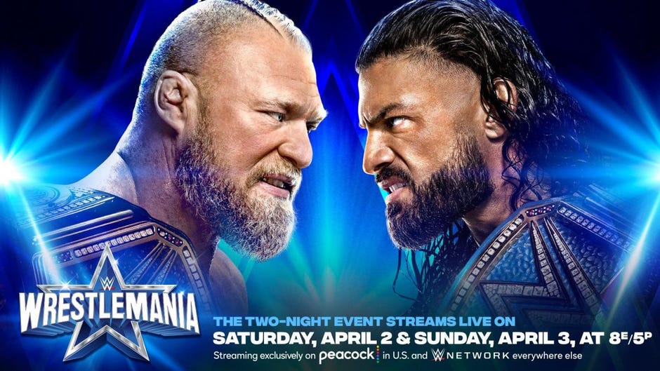 Watch WWE WrestleMania 38 Day 2 4/3/2022 Full Show Online Free