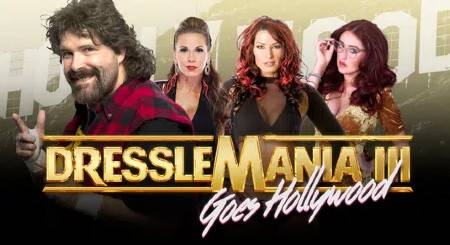 Watch DressleMania III 3 with Special Guest Host Mick Foley 2023 4/1/23 Full Show Online Free