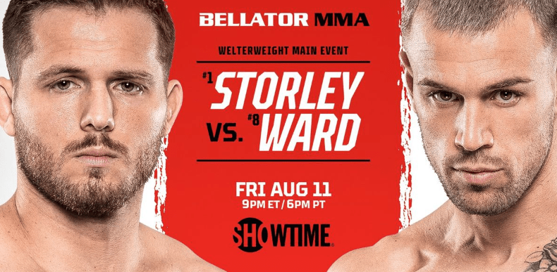 Watch Bellator MMA 298: Storley vs. Ward 2023 8/11/23 Full Show Online Free