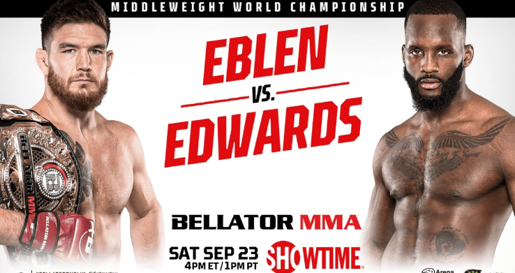 Watch Bellator MMA 299: Eblen vs. Edwards 2023 9/23/23 Full Show Online Free