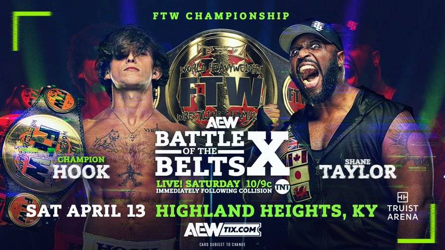 Exciting New Match Added to AEW Battle Of The Belts X! Check Out the Saturday Lineup