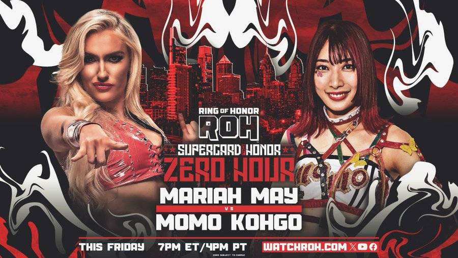 Exciting Match Between ROH and STARDOM Set for Supercard Of Honor 2024 "Zero Hour" Pre-Show!