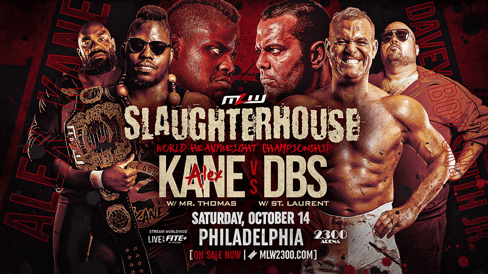 Exciting News! World Heavyweight Title Match at Slaughterhouse Live!