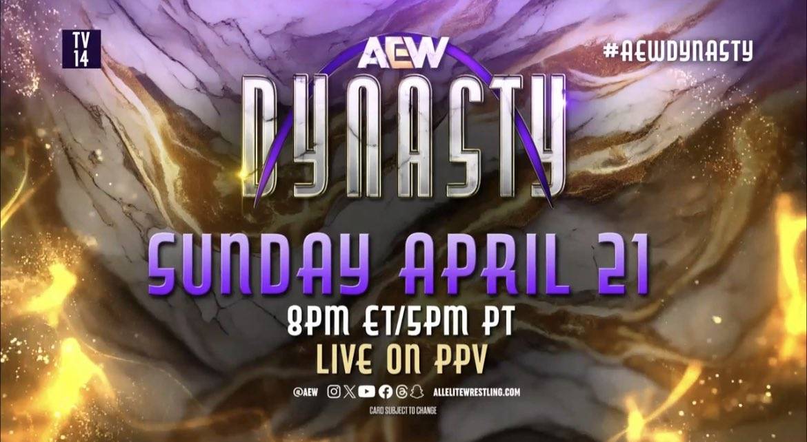 AEW Generates over $400k in Revenue from Dynasty PPV