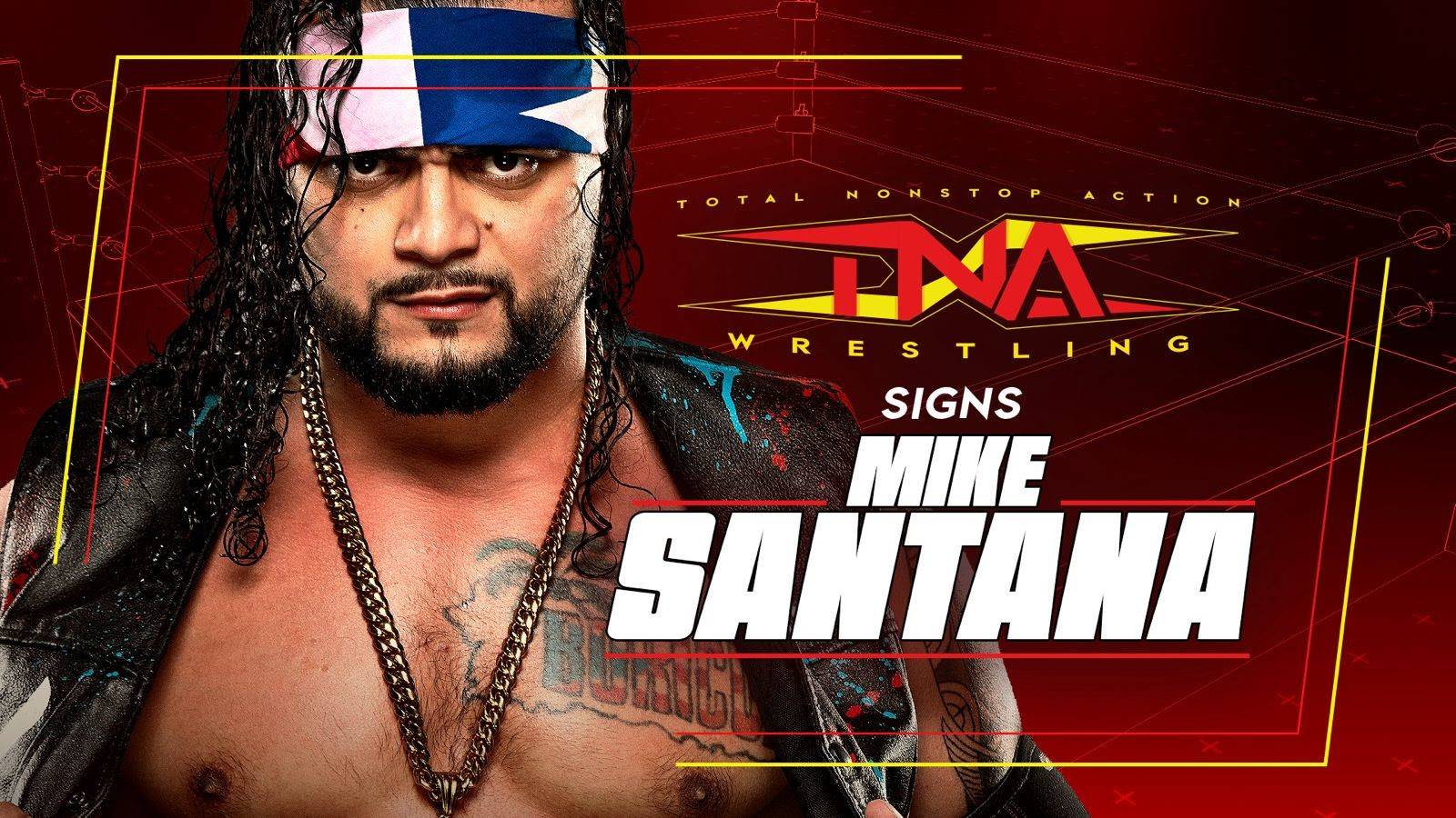 TNA Wrestling signs Mike Santana!