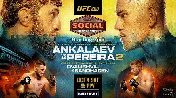 UFC 320 – Magomed Ankalaev vs. Alex Pereira – Oct 5, 2025 Full Show Online Free